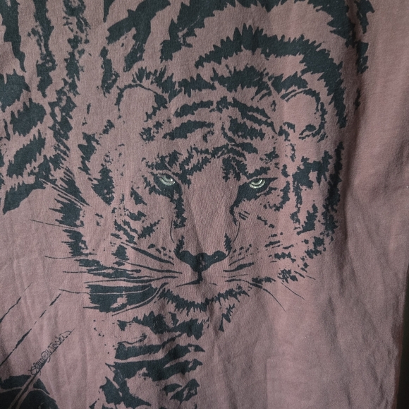 NWT Lion Moshi Distressed Tiger long sleeve - Picture 9 of 15